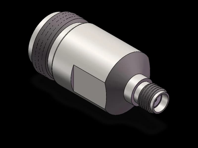N to SMA Adapters — DC–18 GHz · 50 Ω · 10 part numbers